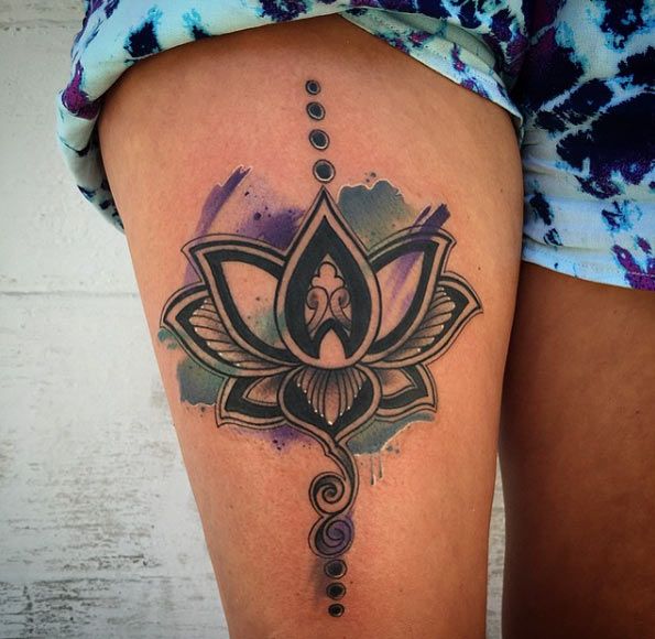 160 Elegant Lotus Flower Tattoos Meanings