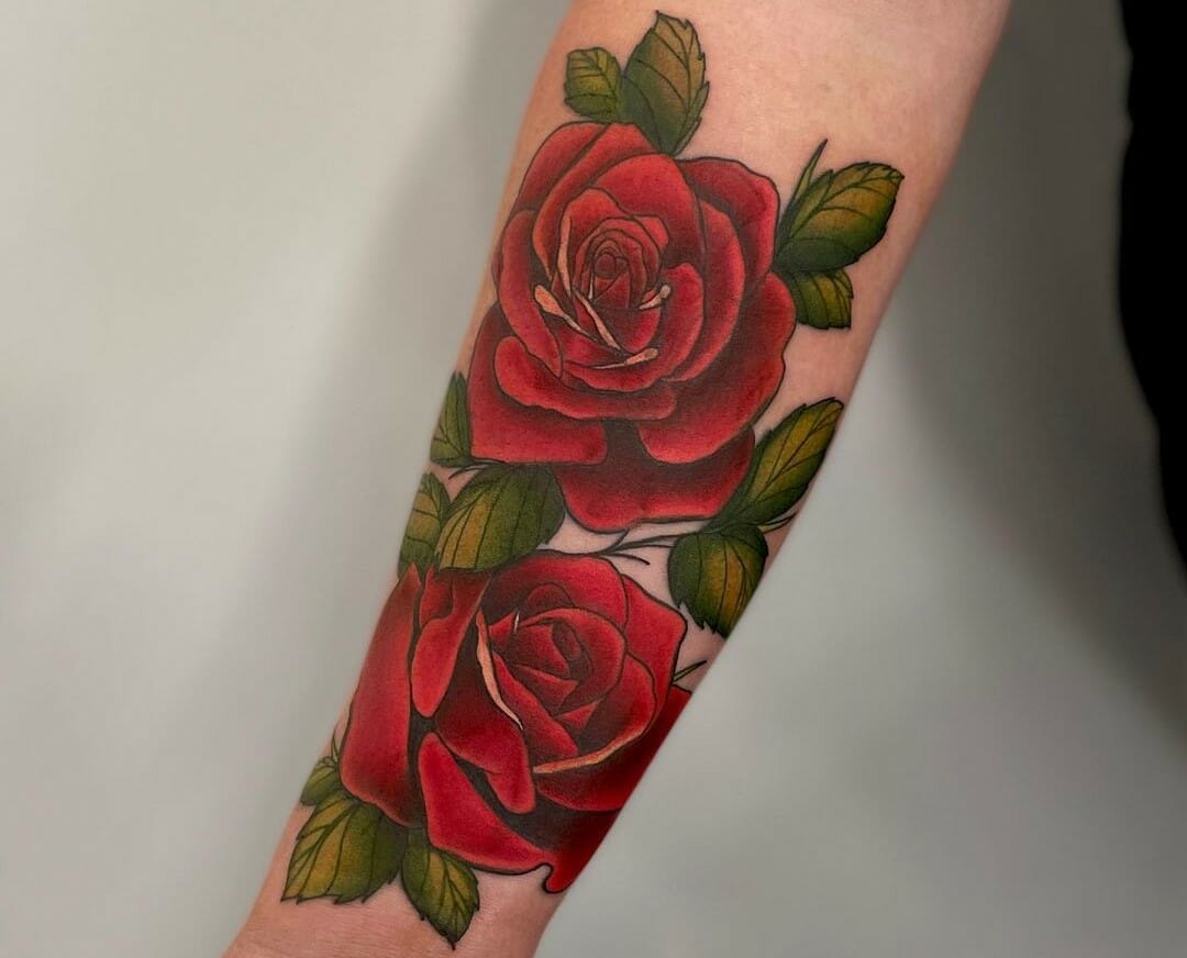 17 Rose Sleeve Tattoo Ideas You Have To See To Believe Outsons