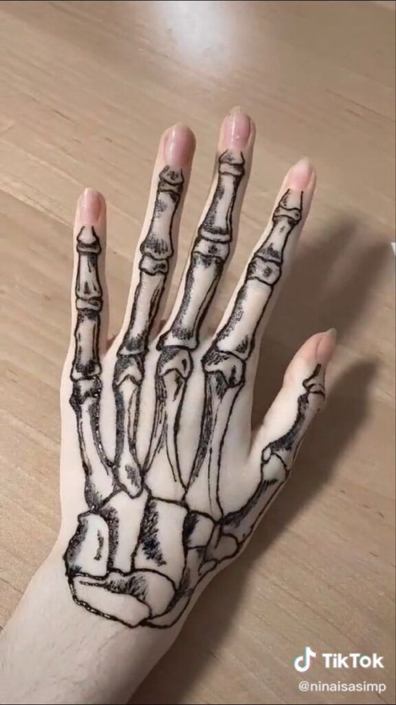 170 Cool Skeleton Hand Tattoos Designs With Meanings 2023