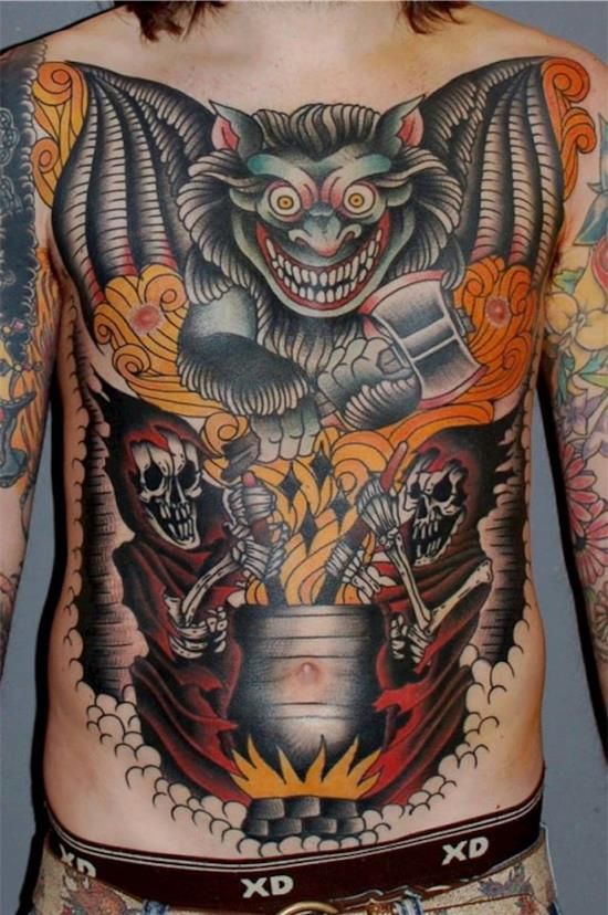 170 Popular Chest Tattoos For Men And Women