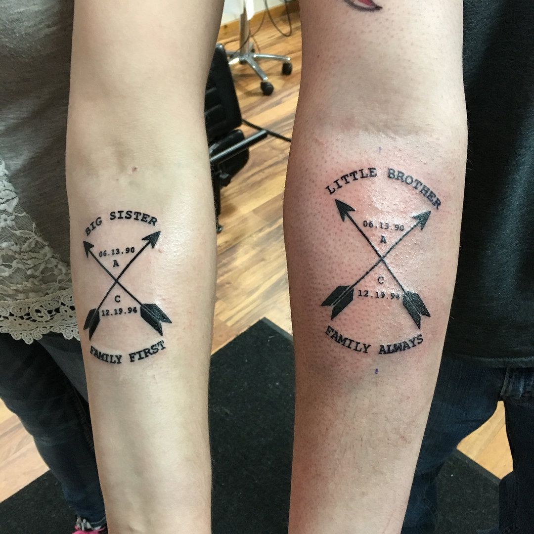 175 Best Brother Tattoos 2019 Matching Symbols Memorial Quotes Amp Designs For Sisters