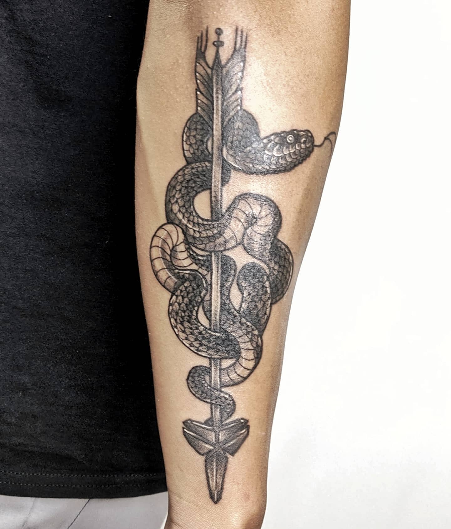 19 Black Mamba Tattoo Shehzaddanielle