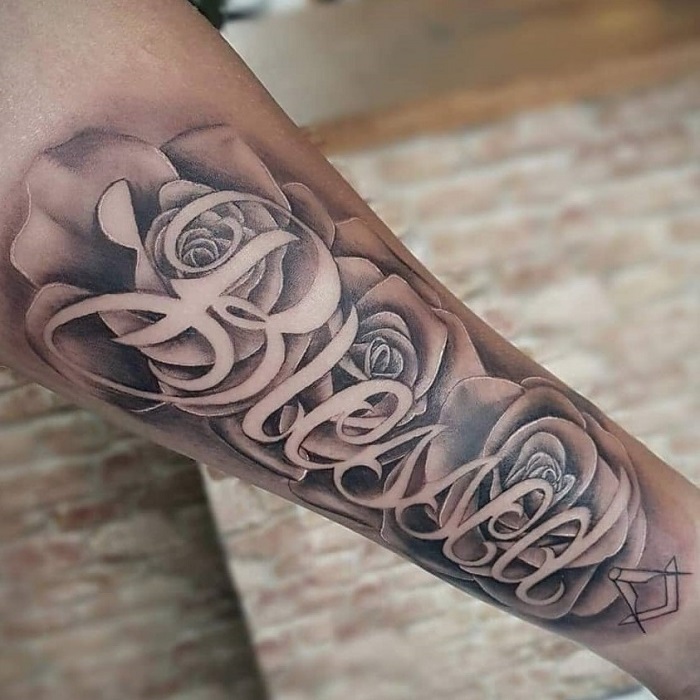 19 Blessed Arm Tattoo Camiecayleen