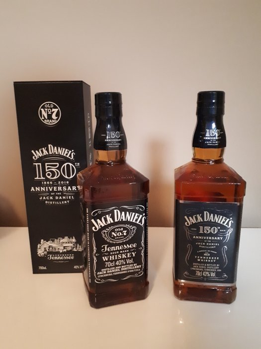 2 Bottles Jack Daniel S 150Th Anniversary Catawiki