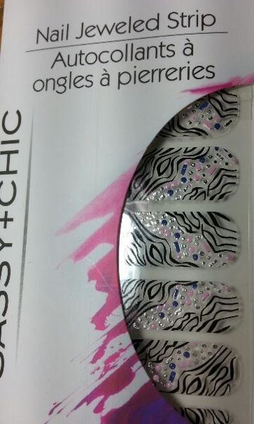 2 Sassy Chic Nail Art Sticker Decal Wraps Two Chic Nail Art Nail