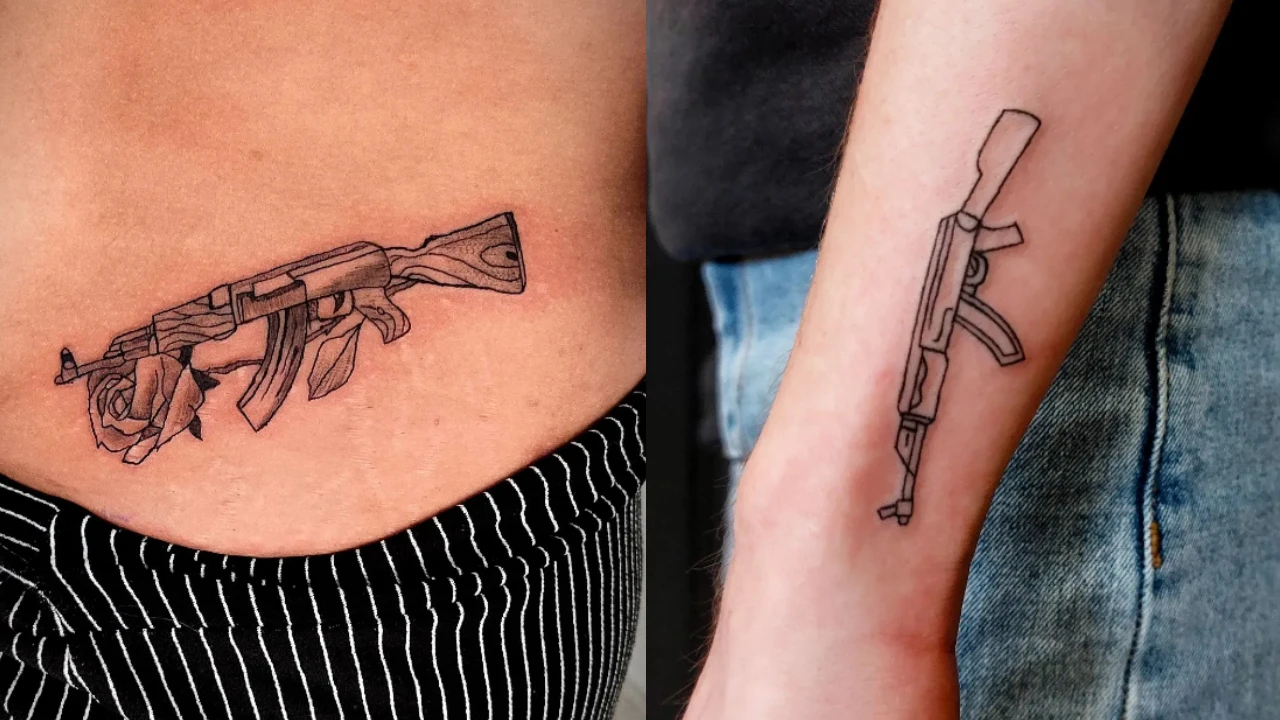 20 Ak 47 Tattoo Ideas That Will Keep You Feeling Badass 100 Tattoos