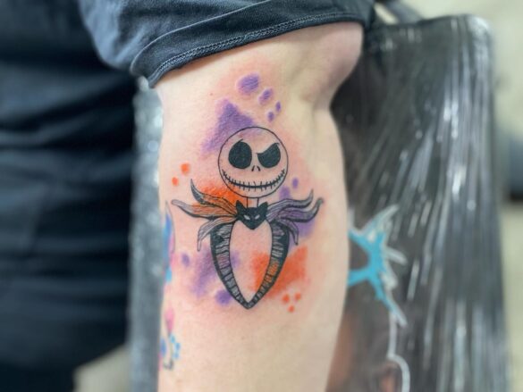 20 Amazing Jack Skellington Tattoos For 2024