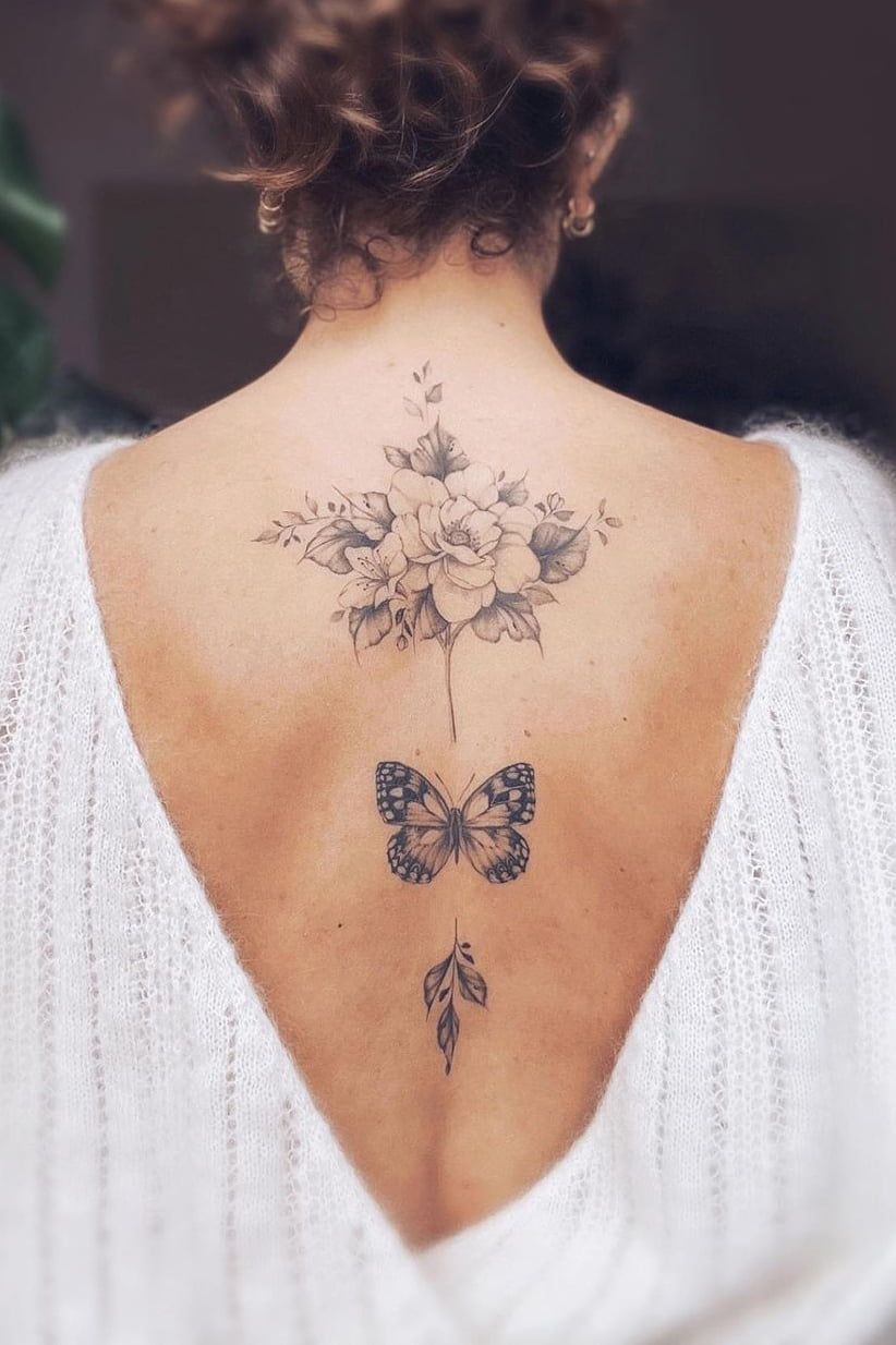 20 Back Tattoo Ideas For Women Mom S Got The Stuff