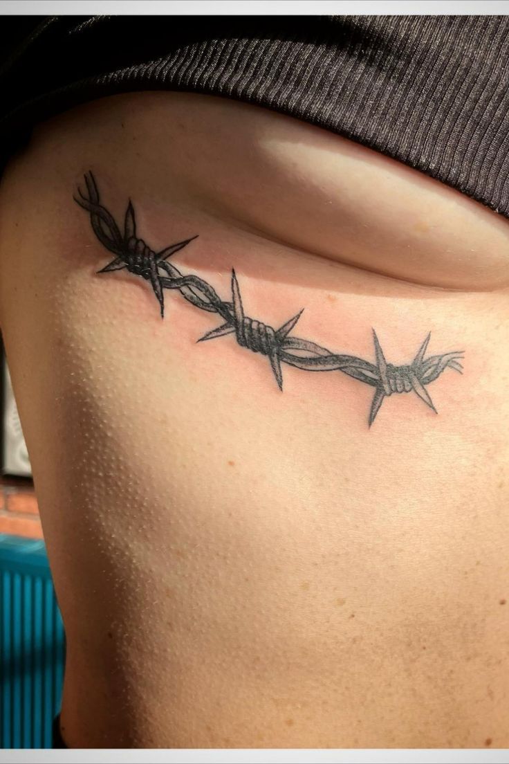 20 Barbed Wire Tattoos With Powerful And Creative Meanings Tattoos Win