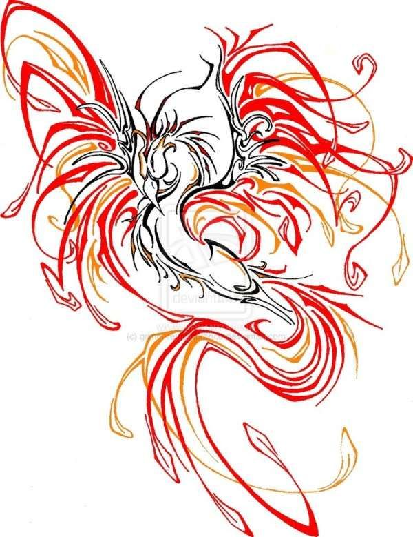 20 Beautiful Phoenix Tattoos