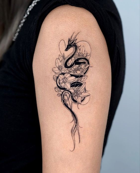 20 Best Dragon Tattoos For Her