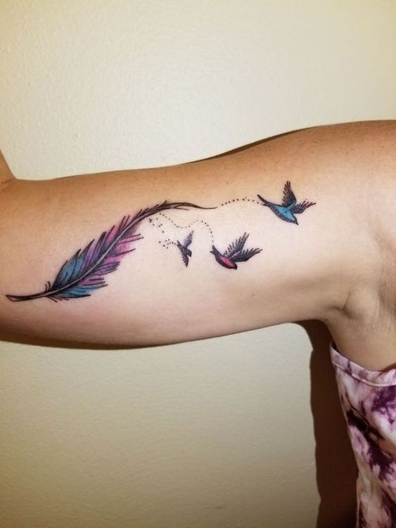 20 Best Ideas About Small Feather Tattoos On Pinterest Feather