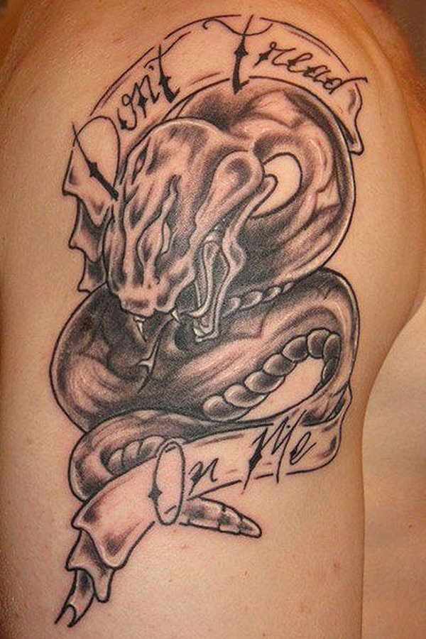 20 Don T Tread On Me Tattoo Designs Hative