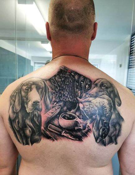 20 Great Hunting Tattoos Tattoo Me Now