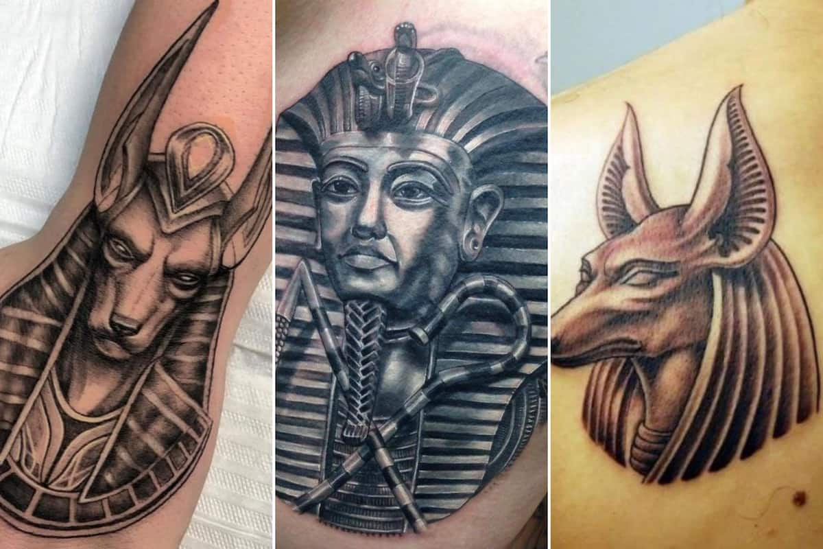 20 Meaningful Black Egyptian Tattoo Designs And Ideas Worth Getting