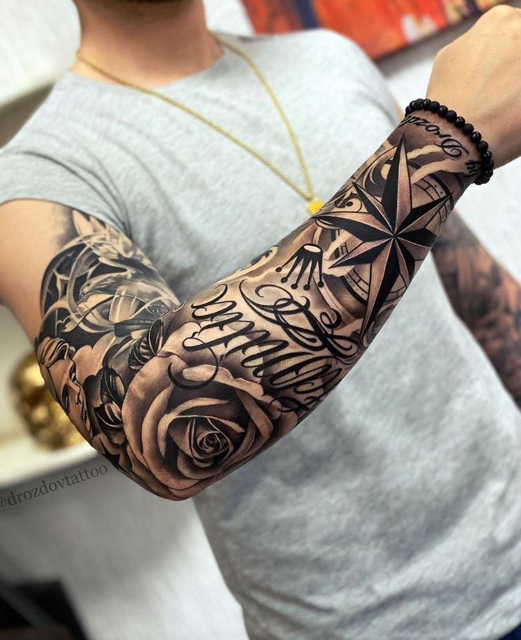 20 Money Sleeve Tattoo Shathadraven