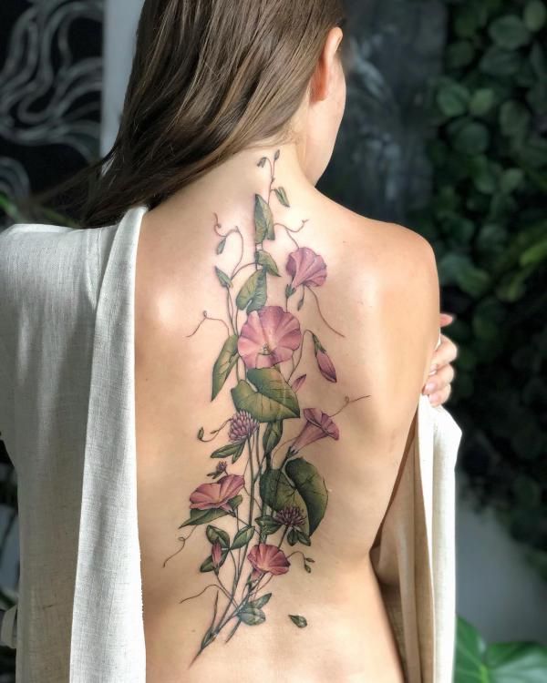 20 Morning Glory Tattoo Designs With Meaning Art And Design