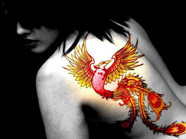 20 Phoenix Tattoos For Women To Try Flawssy