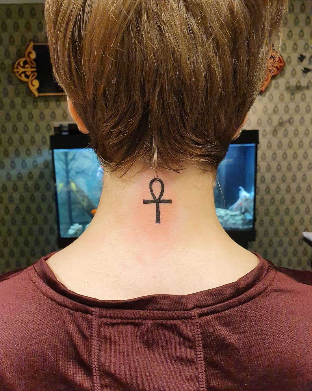 20 Powerful Ankh Tattoo Ideas Analogy Behind The Ancient Symbol Sortra