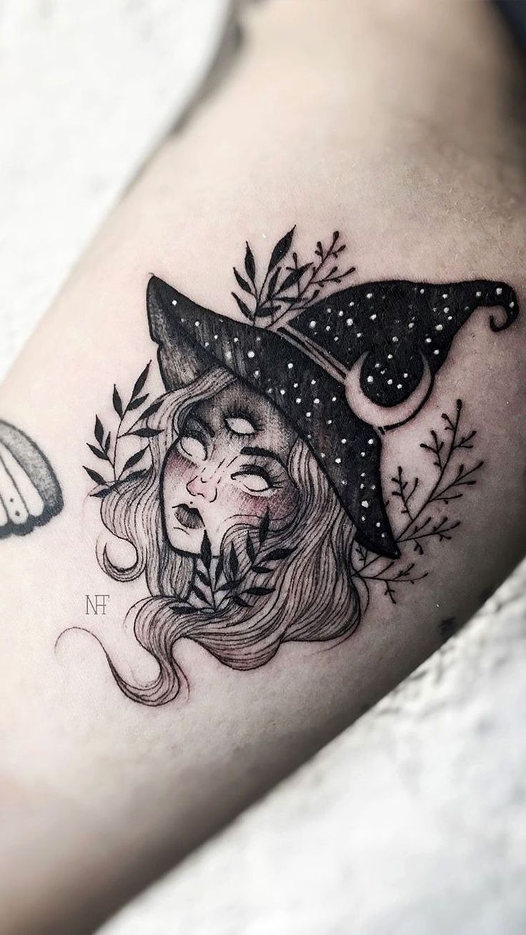 20 Small Tattoo Ideas Witch Tattoo Tattoos For Women Tattoo Designs