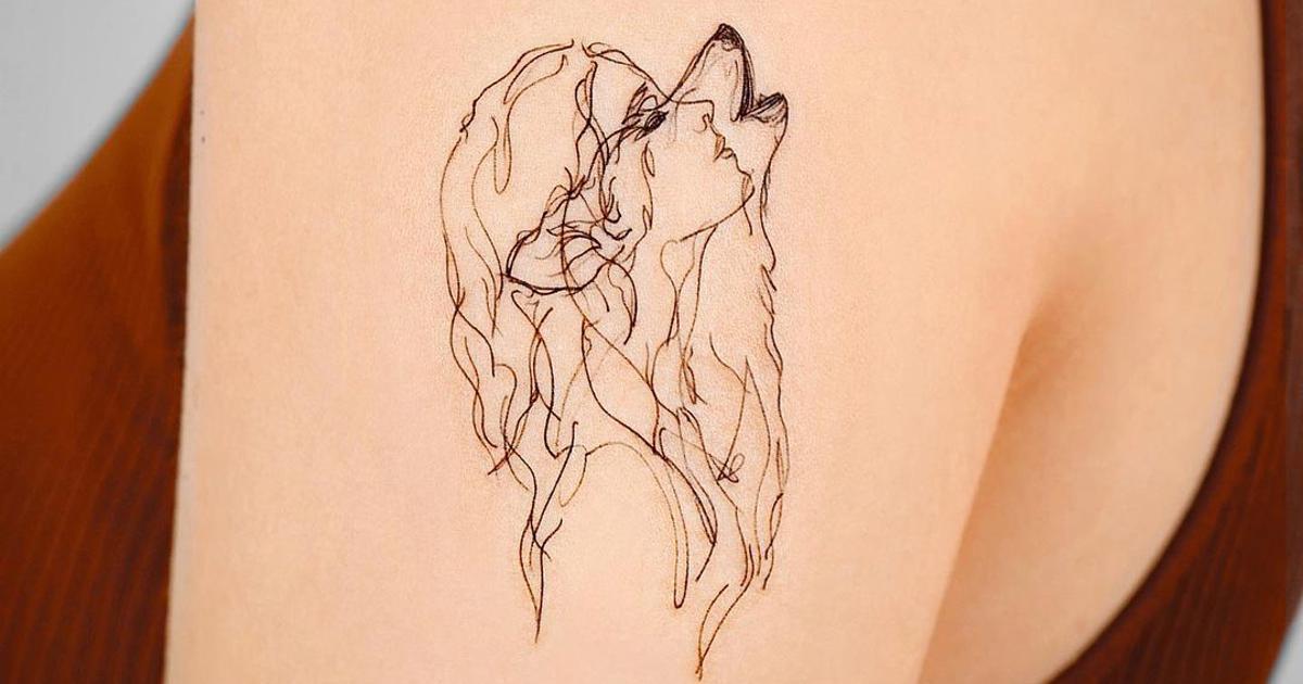 20 Tatuajes De Lobos Peque Os En El Brazo Tribales