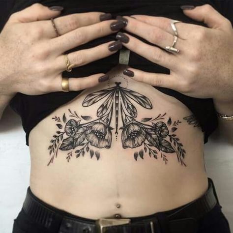 200 Sternum Tattoos For Women Ideas Tattoos Tattoos For Women