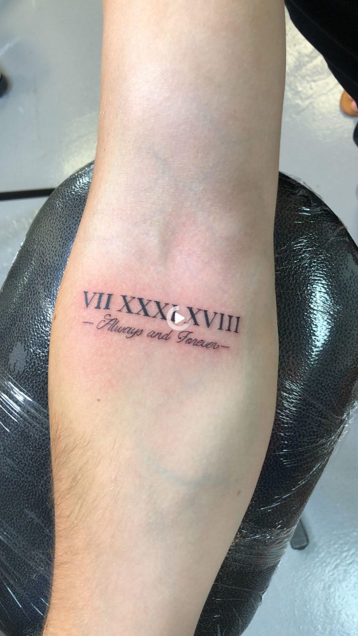 22 Awesome Roman Numeral Tattoo Across Chest Ideas In 2021