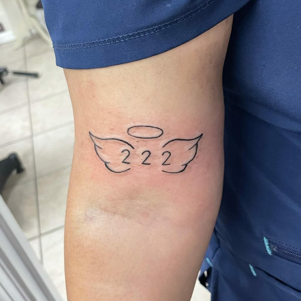 222 Angel Number Tattoo Artofit