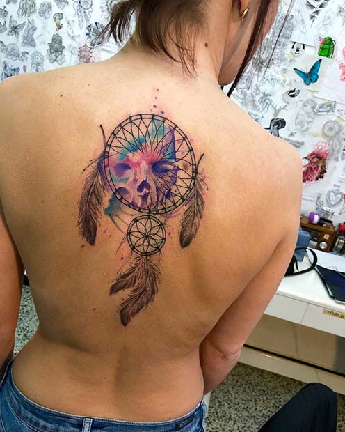 23 Amazing Dream Catcher Tattoo Ideas Crazyforus