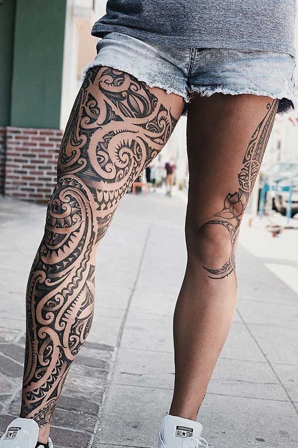 23 Badass Tribal Tattoo Ideas For Women Stayglam