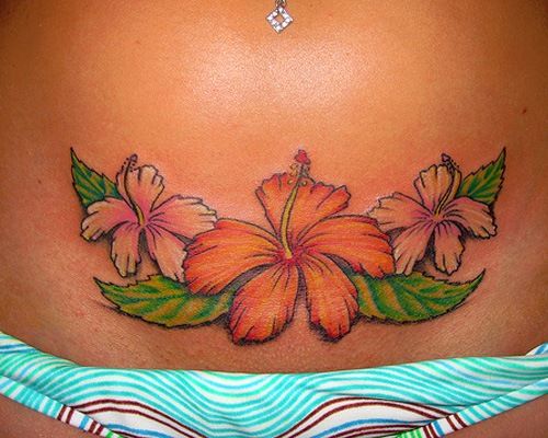 23 Colorful Hawaiian Flower Tattoos With Meanings Tattooswin