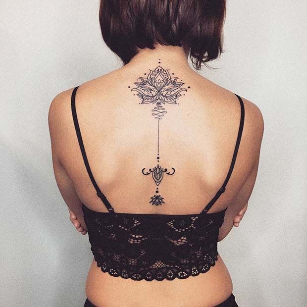 23 Cool Back Tattoos Ideas For Women Stayglam