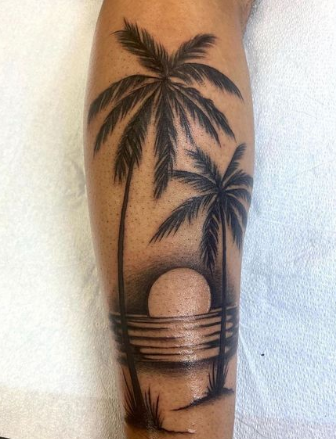 235 Palm Tree Tattoo Ideas Embrace Tropical Serenity And Symbolic