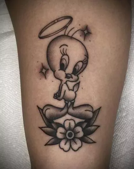 24 Most Engaging Tweety Bird Tattoo Designs Meaning Tattoo Twist