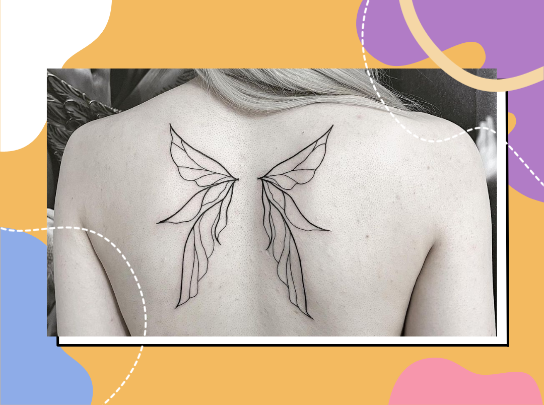 25 Angel Wing Tattoo Design Ideas For Females Popxo