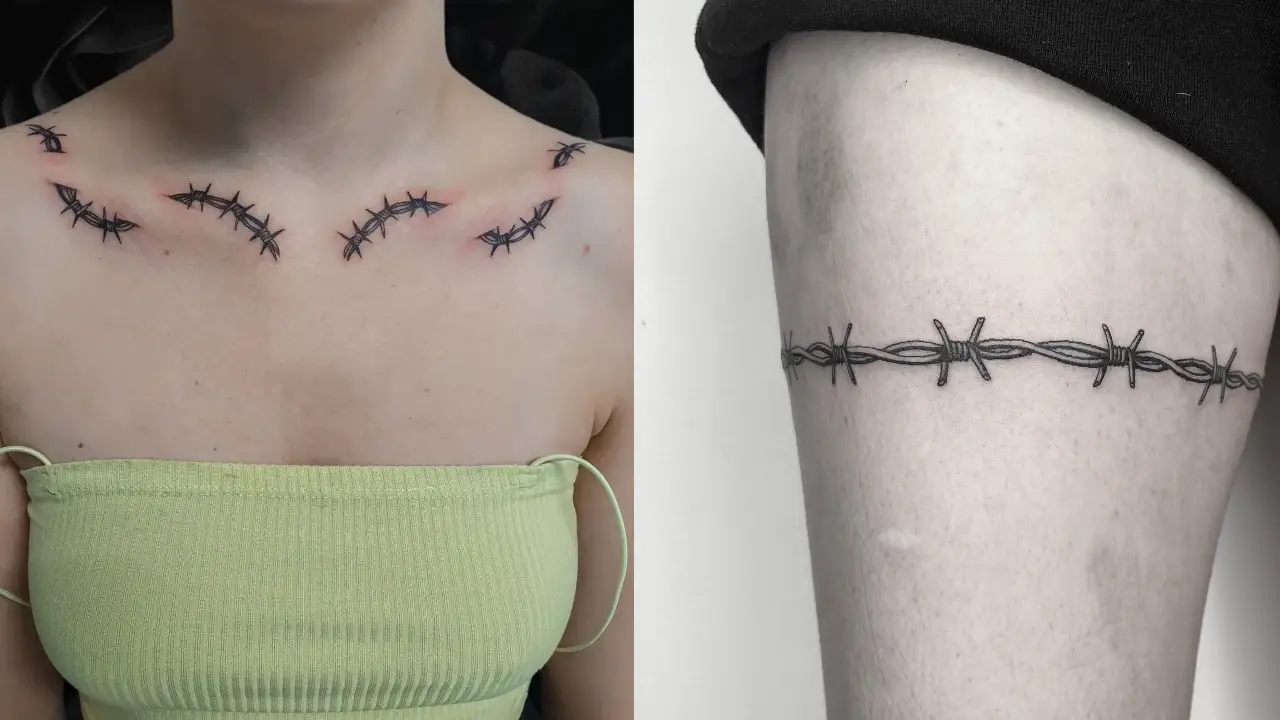 25 Barbed Wire Wrist Tattoo Aviannarubi