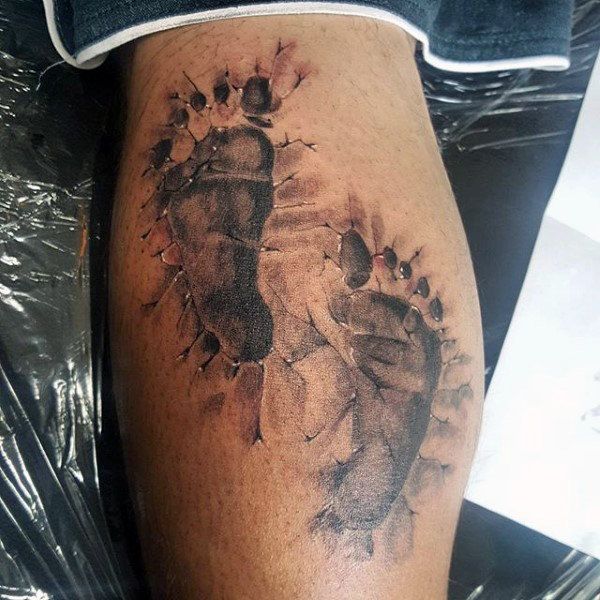 25 Best Footprint Tattoos For Men Images On Pinterest Footprint