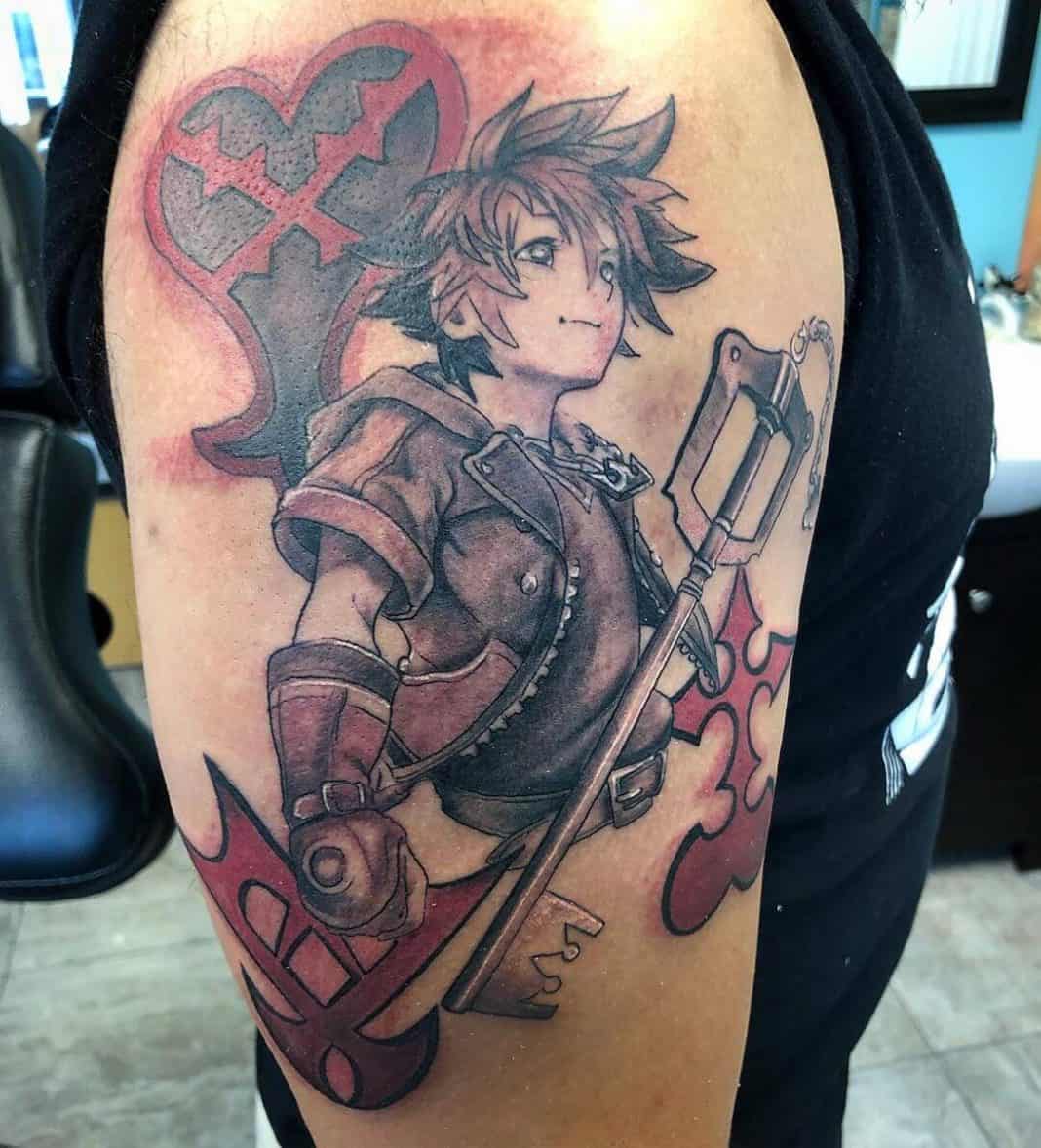 25 Kingdom Hearts Tattoo Ideas Kingdom Hearts Tattoo Kingdom Hearts