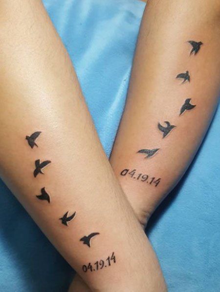 25 Meaningful Sister Tattoo Ideas For 2020 The Trend Spotter In 2020 Matching Sister Tattoos