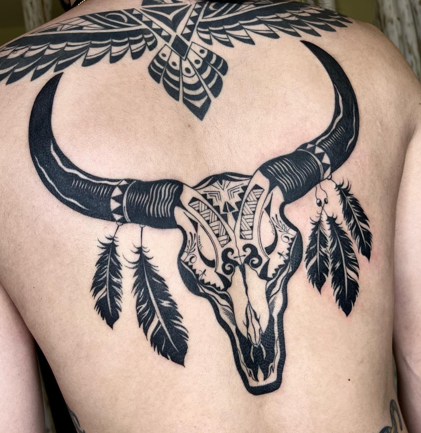 25 Powerful Bull Skull Tattoo Ideas For Men Women In 2023