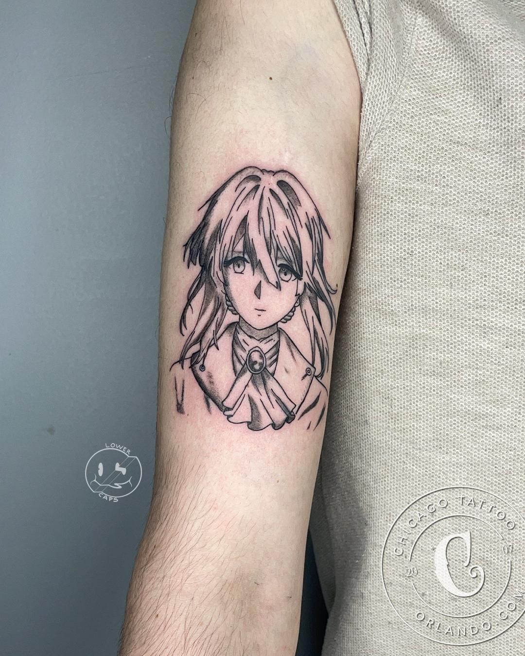 25 Small Anime Tattoos For Anime Lovers In 2021 Small Tattoos Ideas