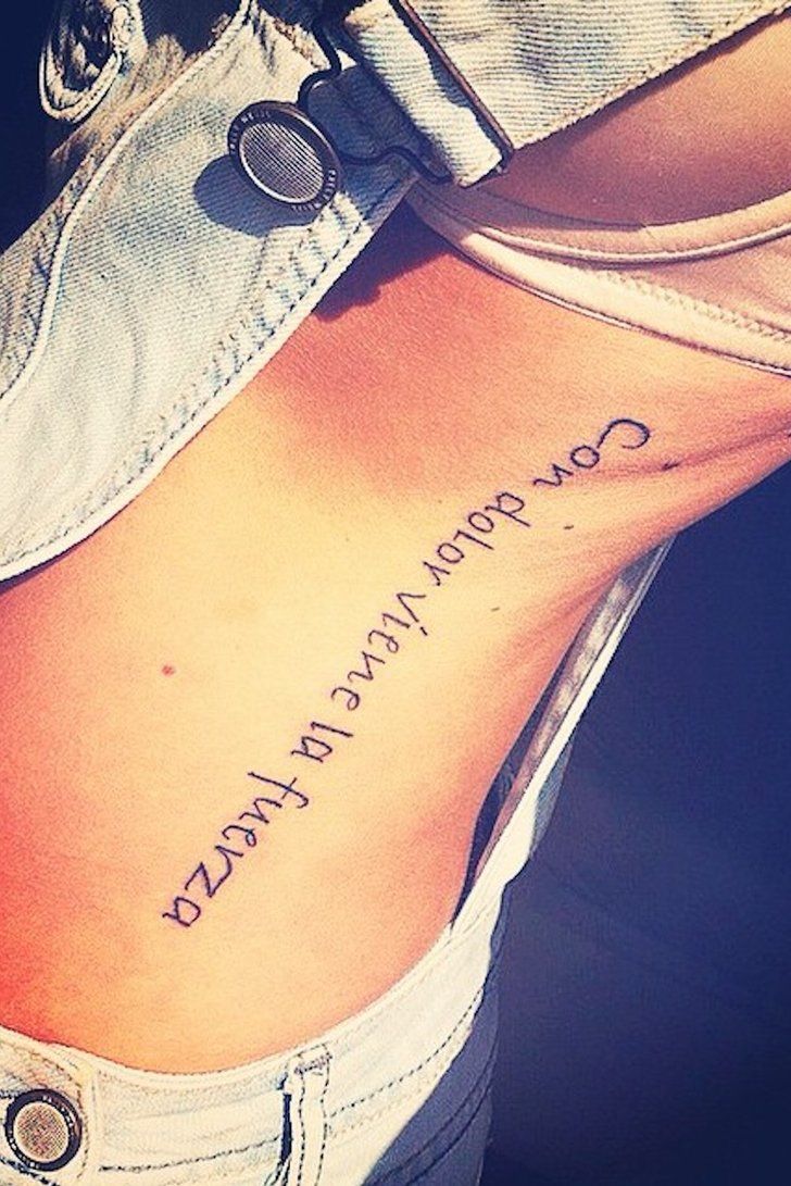 25 Tattoos In Spanish You Ll Want To Show Off Para Siempre Spanish