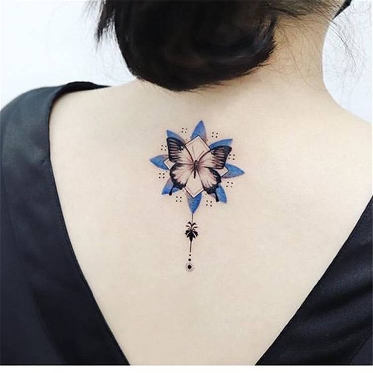 25 Unique Beautiful Back Tattoos For Women Females Or Girls