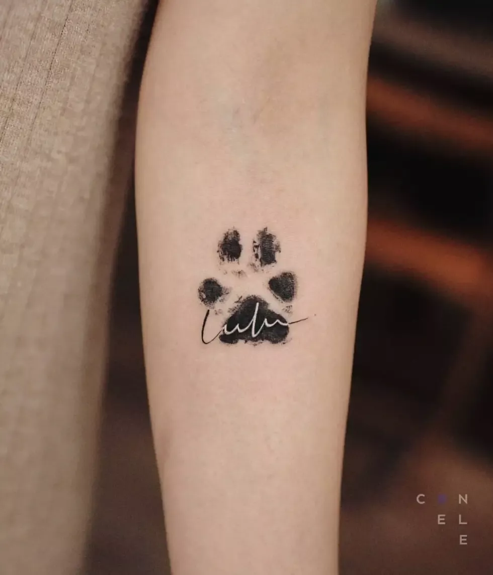 26 Adorable Paw Print Tattoo Ideas For Men Women In 2023