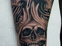 26 Best Skull Wrist Tattoos For Men Images On Pinterest Skull Tattoos