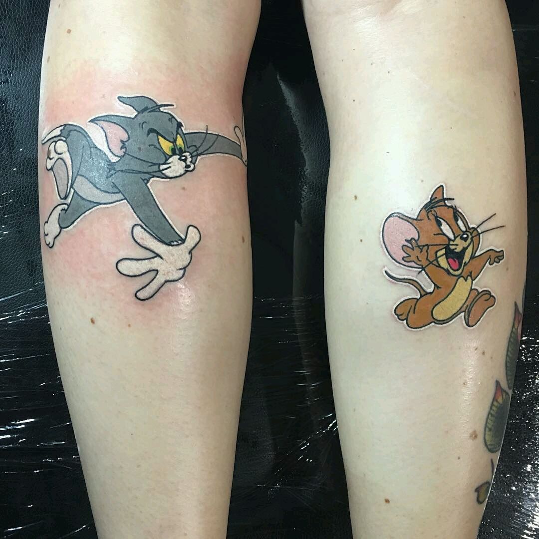 27 Tom And Jerry Tattoo Ideas Corinnewiktoria