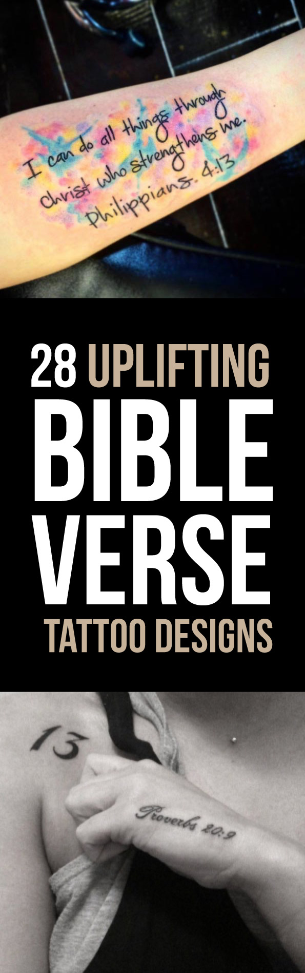 28 Uplifting Bible Verse Tattoo Designs Tattooblend