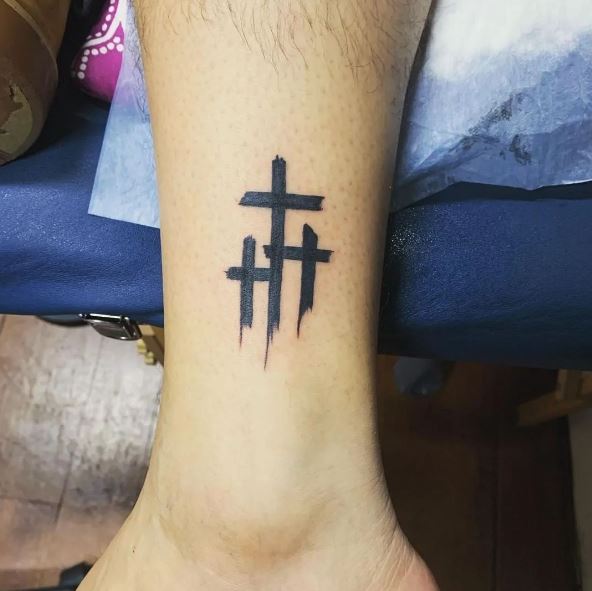 3 Cross Tattoo Meaning With 60 Splendid Tattoo Ideas To Recreate