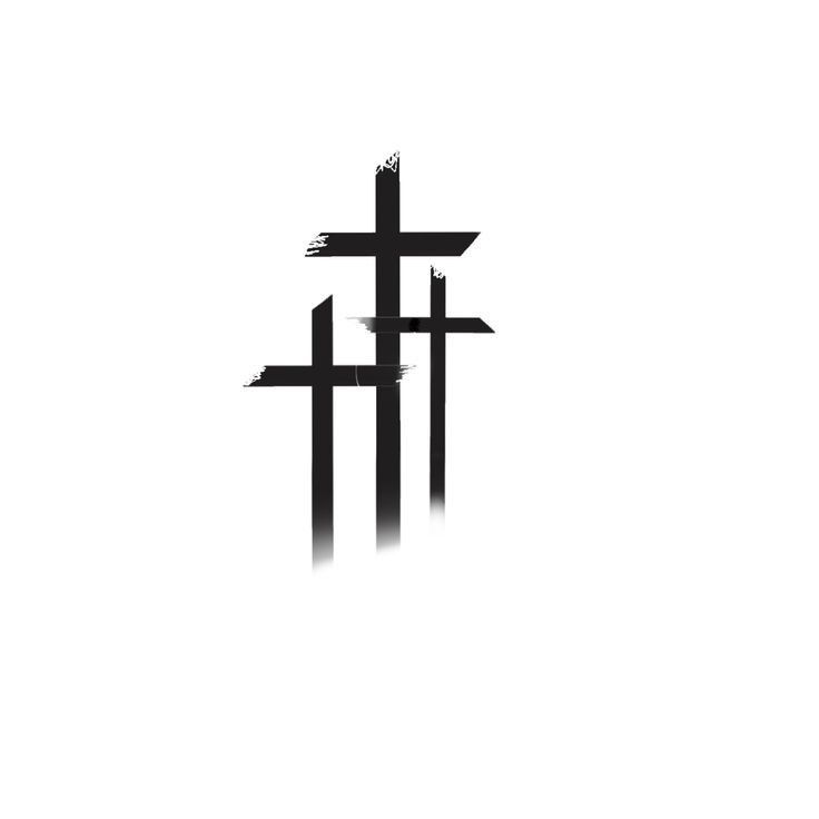 3 Crosses Tattoo Stencil Printable Calendars At A Glance