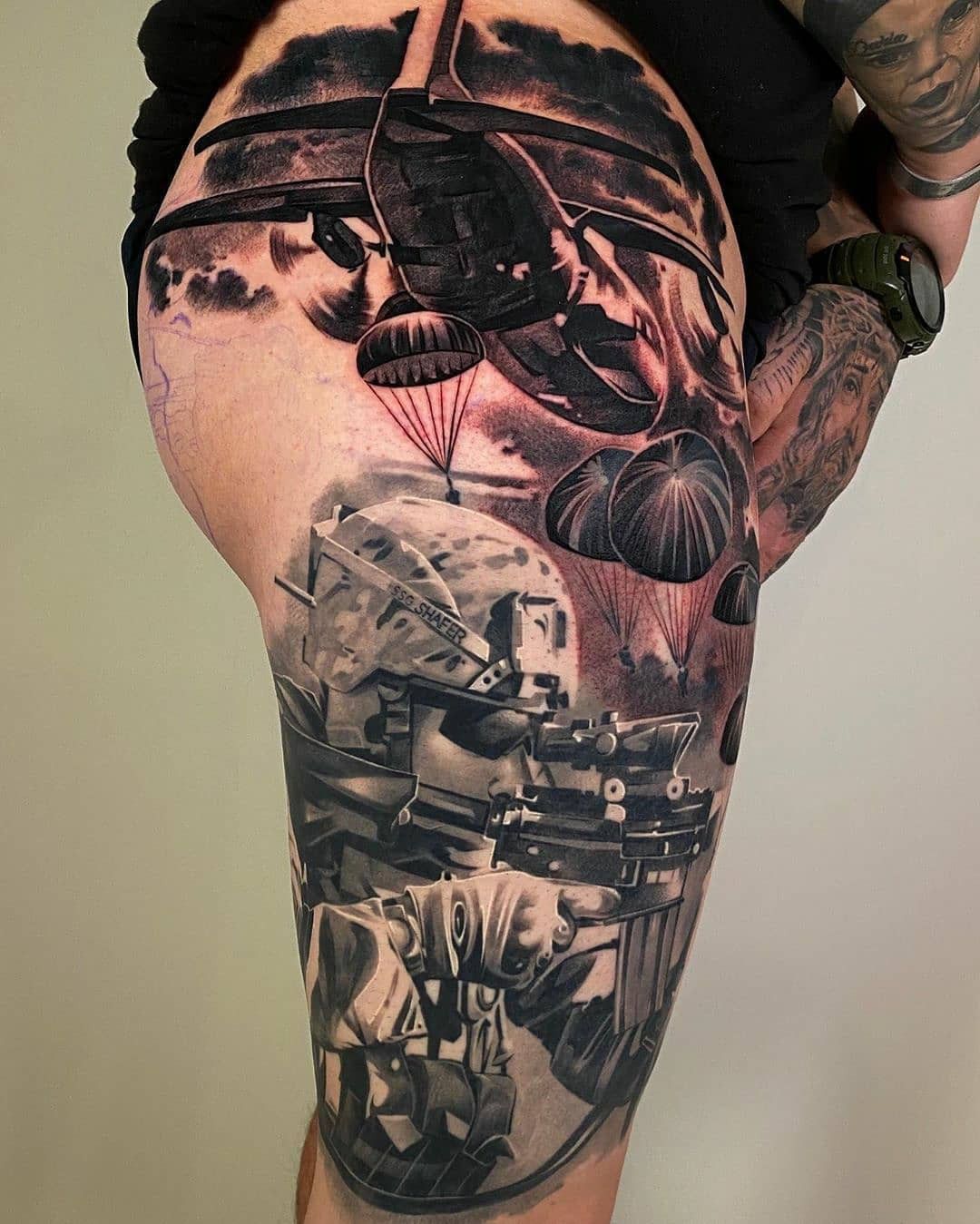 30 Airborne Tattoos For Men Military Ink Design Ideas